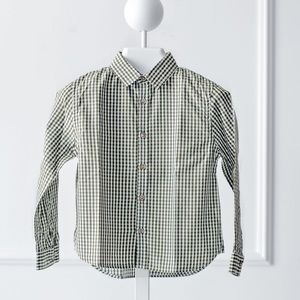 Marie Chantal Smart Gingham Shirt -NWOT